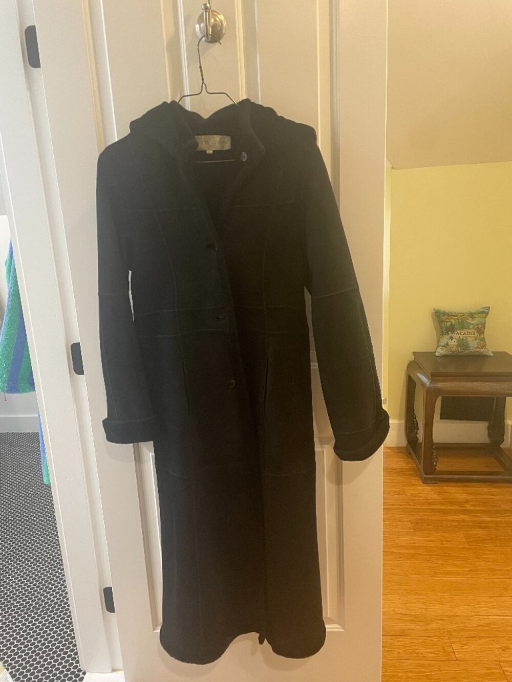 Bergdorf Goodman Genuine Shearling Long Coat